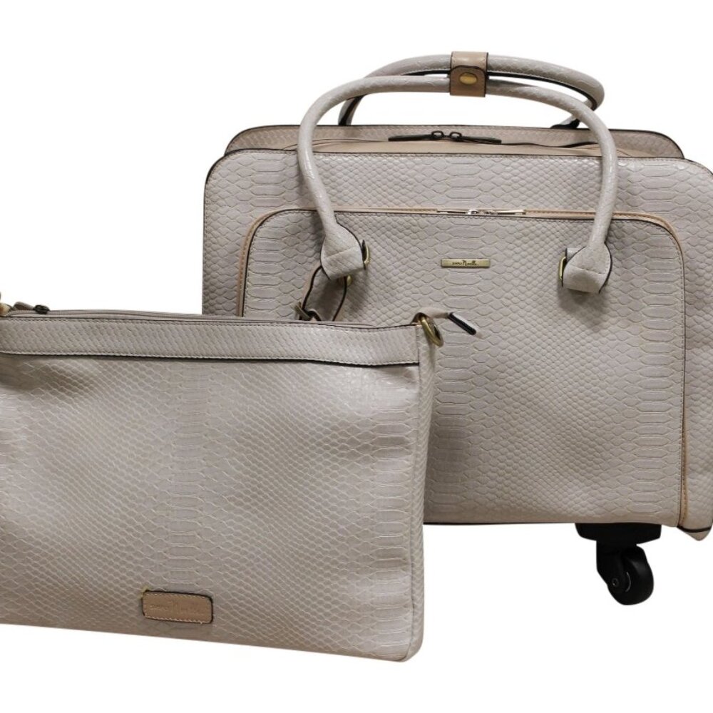 Simply Noelle Nile Roller Bag, Pearl